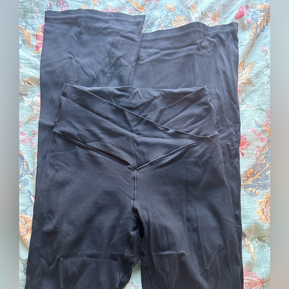 AERIE crossover flare leggings